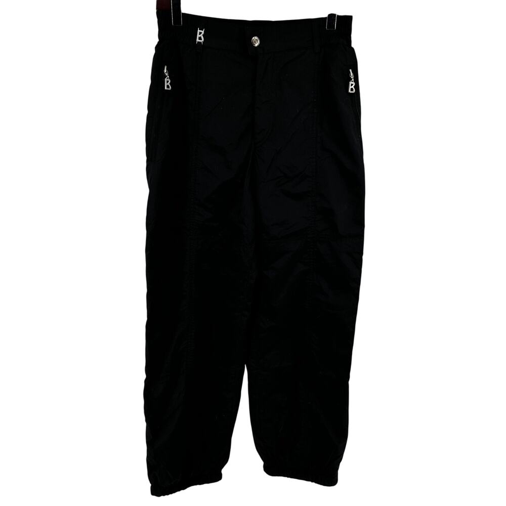 Bogner Ski Pants Layerguard Nylon Straight Snowboard Winter Black 10 30x28